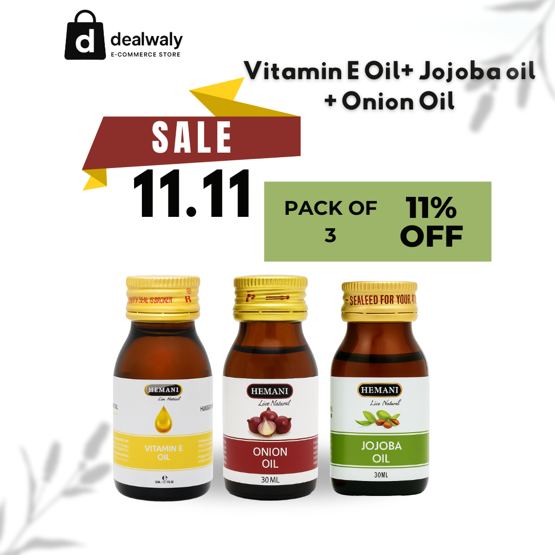3-in-1 Hair & Skin Oil Combo