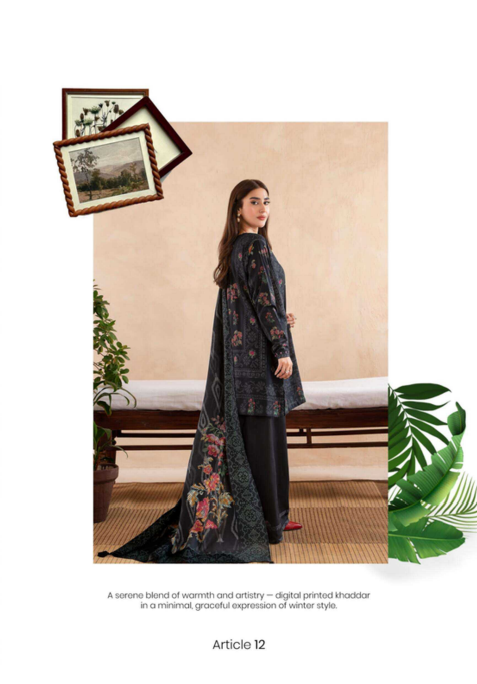 POP IN CHIC Khaddar Dress - Article 12