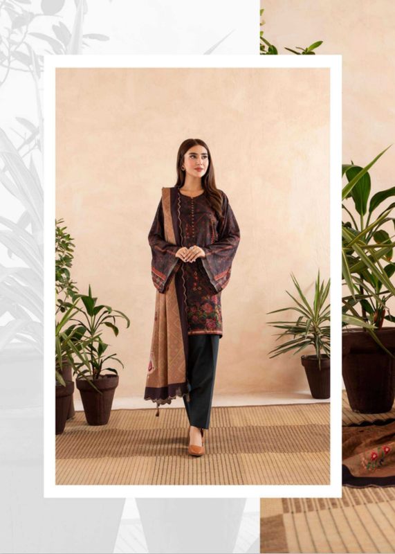POP IN CHIC Khaddar Dress - Article 08