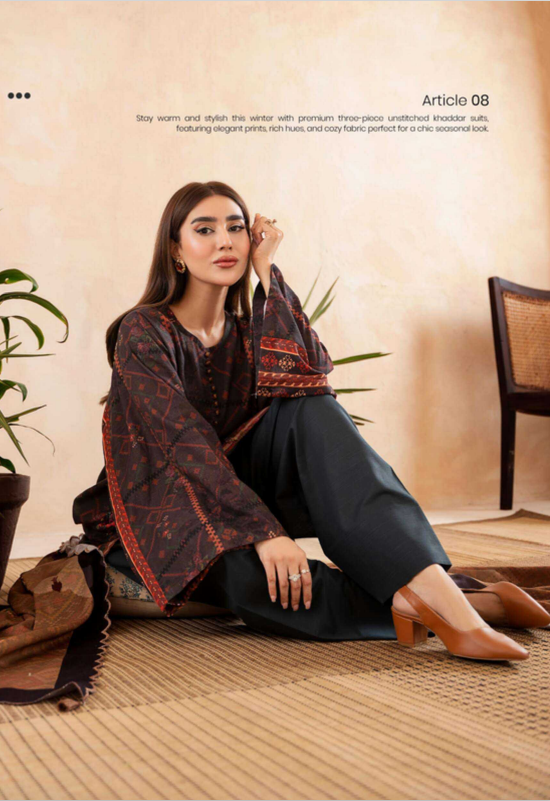 POP IN CHIC Khaddar Dress - Article 08