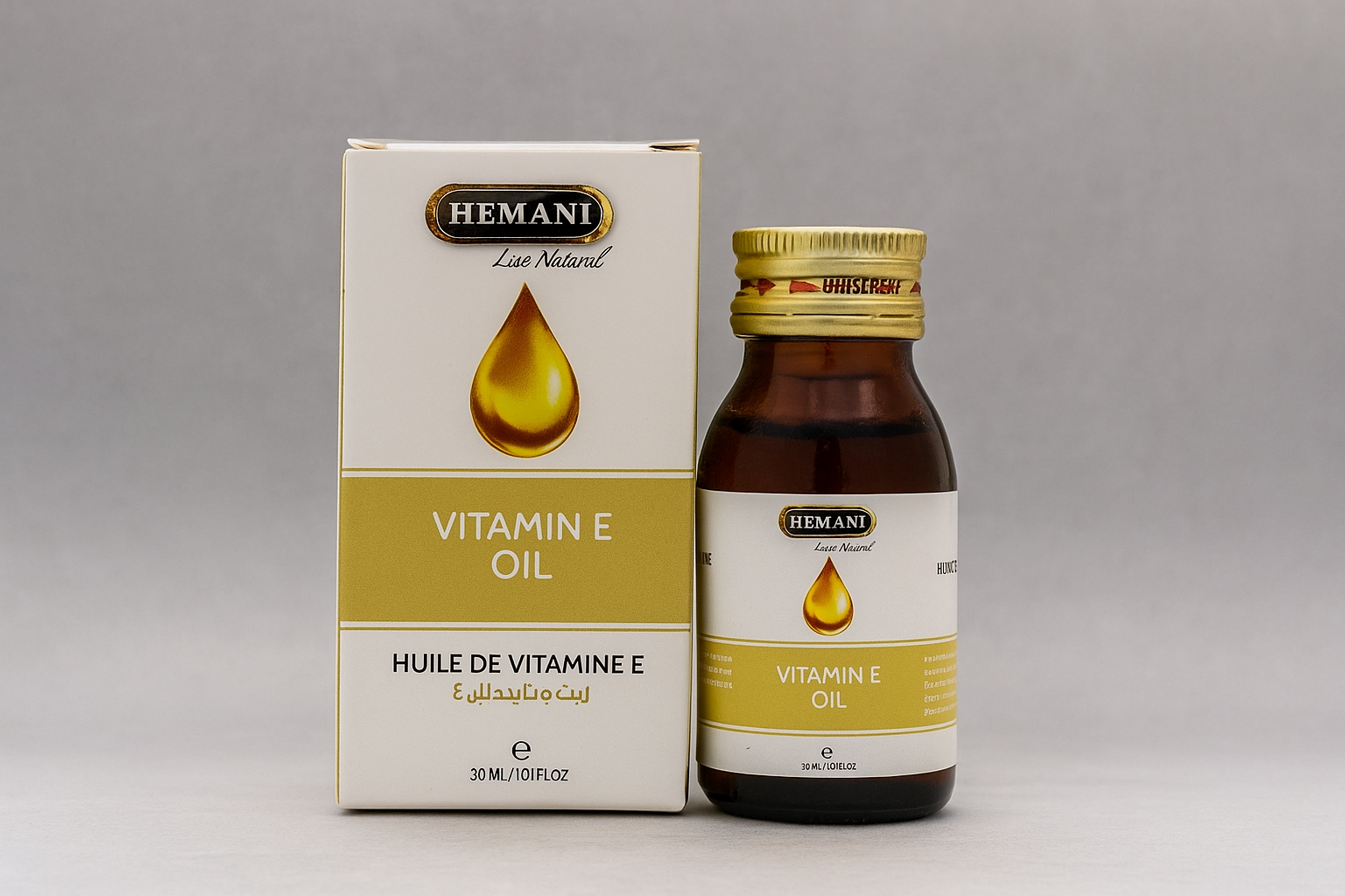 HEMANI Vitamin E Oil – Naturally Nourishing Care