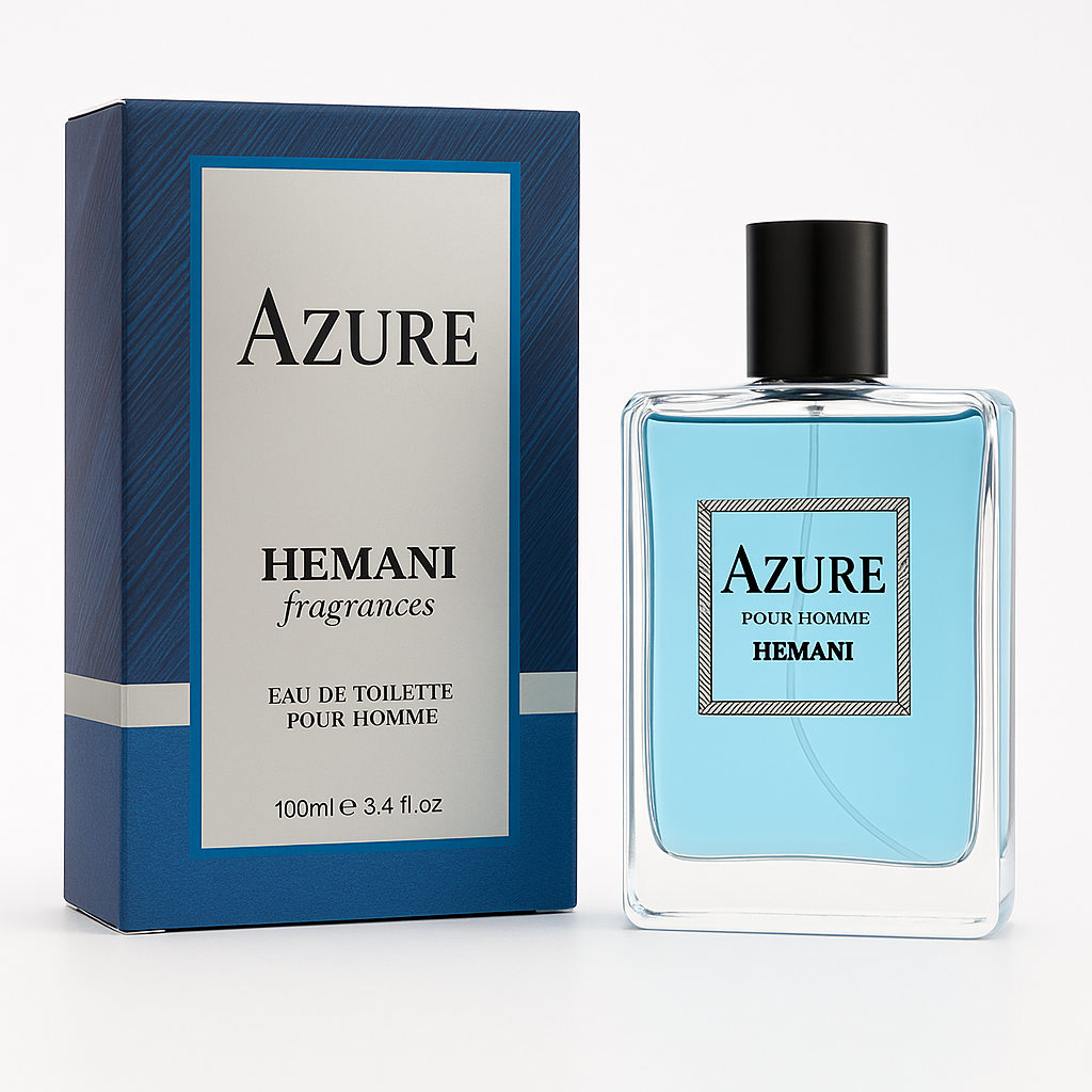 Hemani AZURE Perfume For Men - 100ml